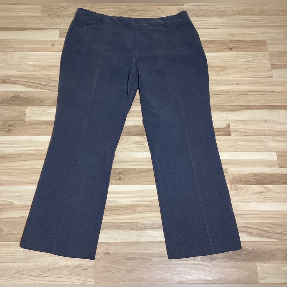 Relativity Heather Gray Dress Pants Size 18W